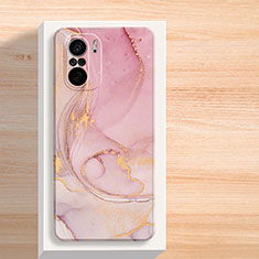 Funda Silicona Gel Goma Patron de Moda Carcasa para Xiaomi Mi 11i 5G Rosa