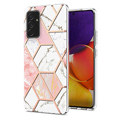 Funda Silicona Gel Goma Patron de Moda Carcasa Y01B para Samsung Galaxy A05s Rosa