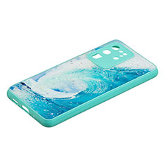 Funda Silicona Gel Goma Patron de Moda Carcasa Y01X para Samsung Galaxy S20 Ultra Verde