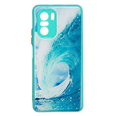 Funda Silicona Gel Goma Patron de Moda Carcasa Y01X para Xiaomi Mi 11X Pro 5G Verde