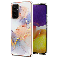 Funda Silicona Gel Goma Patron de Moda Carcasa Y03B para Samsung Galaxy F54 5G Purpura Claro