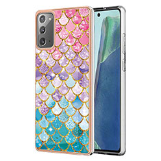 Funda Silicona Gel Goma Patron de Moda Carcasa Y03B para Samsung Galaxy Note 20 5G Vistoso