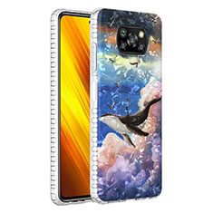 Funda Silicona Gel Goma Patron de Moda Carcasa Y04B para Xiaomi Poco X3 NFC Multicolor