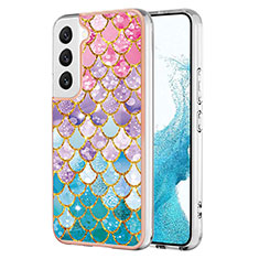 Funda Silicona Gel Goma Patron de Moda Carcasa Y10B para Samsung Galaxy S21 5G Multicolor