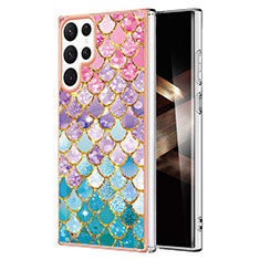 Funda Silicona Gel Goma Patron de Moda Carcasa Y10B para Samsung Galaxy S24 Ultra 5G Multicolor