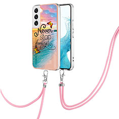 Funda Silicona Gel Goma Patron de Moda Carcasa Y20B para Samsung Galaxy S22 Plus 5G Vistoso