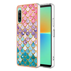 Funda Silicona Gel Goma Patron de Moda Carcasa YB4 para Sony Xperia 10 IV Vistoso