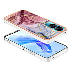 Funda Silicona Gel Goma Patron de Moda Carcasa YB7 para Huawei Honor 90 Lite 5G Purpura Claro