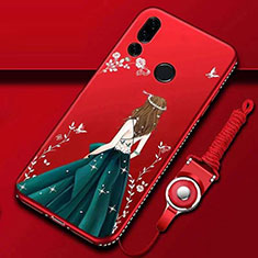 Funda Silicona Gel Goma Vestido de Novia Carcasa K01 para Huawei Honor 20 Lite Multicolor