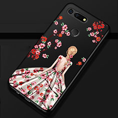 Funda Silicona Gel Goma Vestido de Novia Carcasa K02 para Huawei Honor V20 Marron