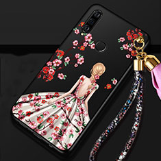 Funda Silicona Gel Goma Vestido de Novia Carcasa K02 para Huawei Nova 4e Multicolor