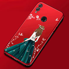 Funda Silicona Gel Goma Vestido de Novia Carcasa para Huawei Honor View 10 Lite Multicolor