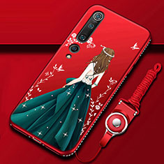 Funda Silicona Gel Goma Vestido de Novia Carcasa para Xiaomi Mi 10 Multicolor
