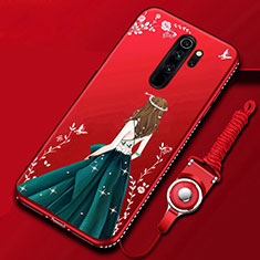 Funda Silicona Gel Goma Vestido de Novia Carcasa para Xiaomi Redmi Note 8 Pro Multicolor