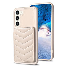 Funda Silicona Goma de Cuero Carcasa BF1 para Samsung Galaxy S23 5G Caqui