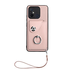 Funda Silicona Goma de Cuero Carcasa BF1 para Xiaomi Redmi 11A 4G Oro Rosa