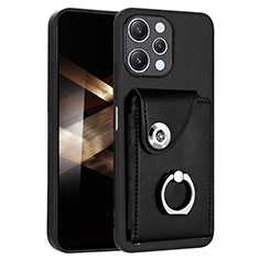 Funda Silicona Goma de Cuero Carcasa BF2 para Xiaomi Redmi 12 4G Negro