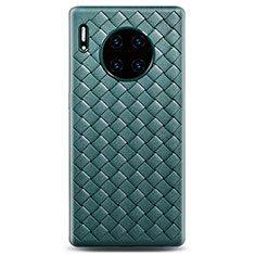 Funda Silicona Goma de Cuero Carcasa D01 para Huawei Mate 30 Verde