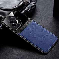 Funda Silicona Goma de Cuero Carcasa FL1 para OnePlus Ace 2 5G Azul