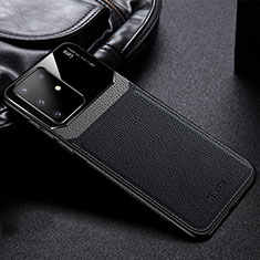 Funda Silicona Goma de Cuero Carcasa FL1 para Samsung Galaxy S10 Lite Negro