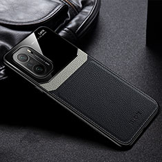 Funda Silicona Goma de Cuero Carcasa FL1 para Xiaomi Mi 11X Pro 5G Negro