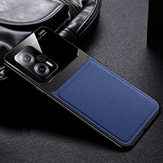 Funda Silicona Goma de Cuero Carcasa FL1 para Xiaomi Poco X4 GT 5G Azul