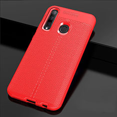 Funda Silicona Goma de Cuero Carcasa H02 para Huawei Honor 20 Lite Rojo