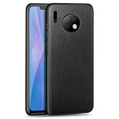 Funda Silicona Goma de Cuero Carcasa H03 para Huawei Mate 30 5G Negro