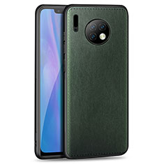 Funda Silicona Goma de Cuero Carcasa H03 para Huawei Mate 30E Pro 5G Verde