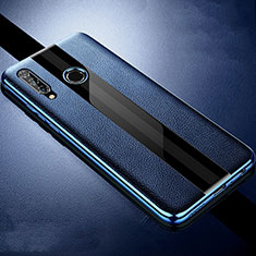 Funda Silicona Goma de Cuero Carcasa H05 para Huawei Honor 20E Azul