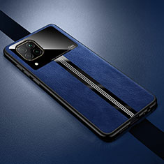 Funda Silicona Goma de Cuero Carcasa L01 para Huawei P40 Lite Azul