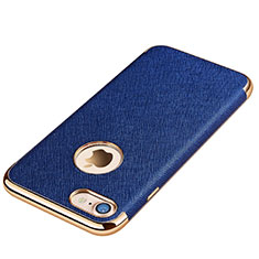 Funda Silicona Goma de Cuero Carcasa para Apple iPhone SE (2020) Azul