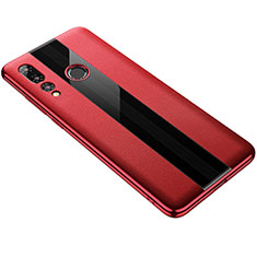 Funda Silicona Goma de Cuero Carcasa para Huawei Nova 4 Rojo