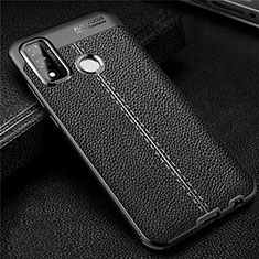 Funda Silicona Goma de Cuero Carcasa para Huawei Nova Lite 3 Plus Negro