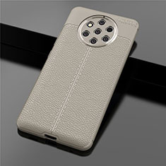 Funda Silicona Goma de Cuero Carcasa para Nokia 9 PureView Oro