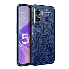 Funda Silicona Goma de Cuero Carcasa para OnePlus Nord N300 5G Azul