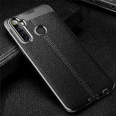 Funda Silicona Goma de Cuero Carcasa para Realme 6i Negro