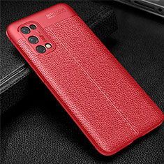 Funda Silicona Goma de Cuero Carcasa para Realme Q2 Pro 5G Rojo