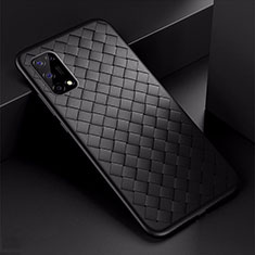 Funda Silicona Goma de Cuero Carcasa para Realme V5 5G Negro