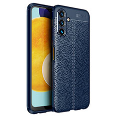 Funda Silicona Goma de Cuero Carcasa para Samsung Galaxy A04s Azul