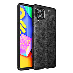 Funda Silicona Goma de Cuero Carcasa para Samsung Galaxy F62 5G Negro