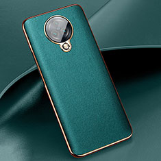 Funda Silicona Goma de Cuero Carcasa para Vivo Nex 3 5G Verde