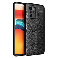 Funda Silicona Goma de Cuero Carcasa para Xiaomi Poco X3 GT 5G Negro