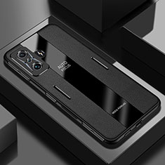 Funda Silicona Goma de Cuero Carcasa PB2 para Xiaomi Poco F4 GT 5G Negro