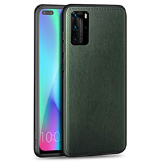 Funda Silicona Goma de Cuero Carcasa S01 para Huawei P40 Pro Verde