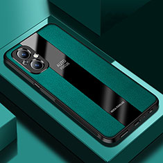 Funda Silicona Goma de Cuero Carcasa S03 para Oppo Reno8 Lite 5G Verde