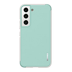 Funda Silicona Goma de Cuero Carcasa S05 para Samsung Galaxy S22 5G Verde