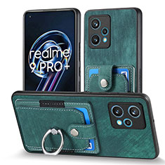 Funda Silicona Goma de Cuero Carcasa SD1 para Realme 9 Pro+ Plus 5G Verde