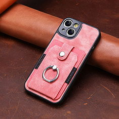 Funda Silicona Goma de Cuero Carcasa SD10 para Apple iPhone 13 Rosa