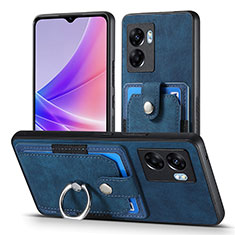 Funda Silicona Goma de Cuero Carcasa SD2 para OnePlus Nord N300 5G Azul